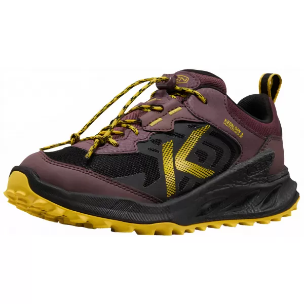  Dětské boty KEEN ZIONIC WP YOUTH HUCKLEBERRY/BLACK 