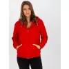 Dámská mikina RUE PARIS CT-BL-F-621087.06 RED