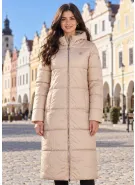 Dámský zimní kabát ALTISPORT IMELDA BÉŽOVÁ