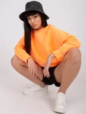 Dámská mikina EX MODA EM-BL-711.05 FLUO ORANGE