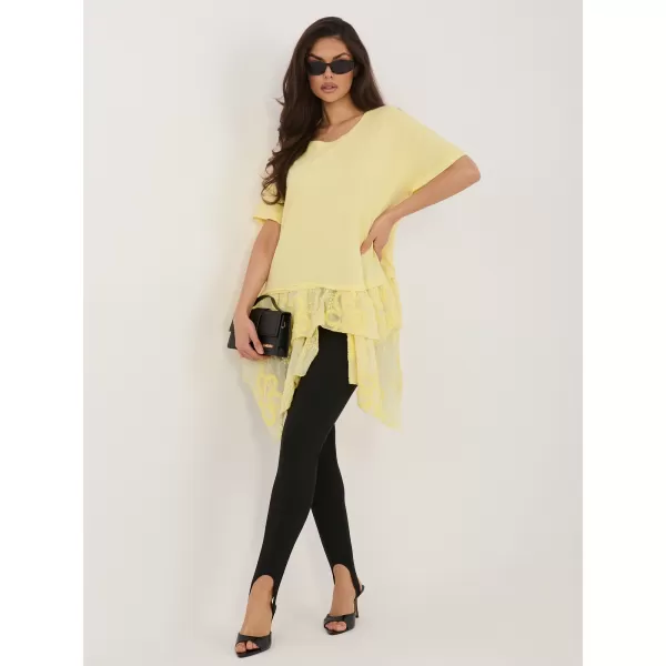 Dámské triko ITALY MODA IT-SK-81869.54 BRIGHT YELLOW 