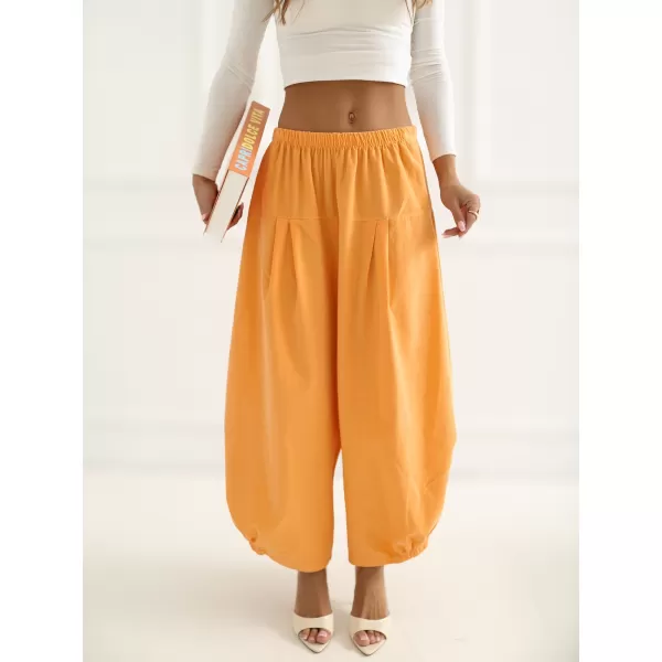  Dámské kalhoty ITALY MODA IT-SP-FL9321.95 BRIGHT ORANGE 