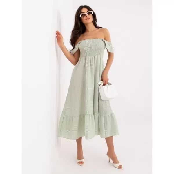  Dámské šaty ITALY MODA IR-SK-2801.94 PISTACHIO 