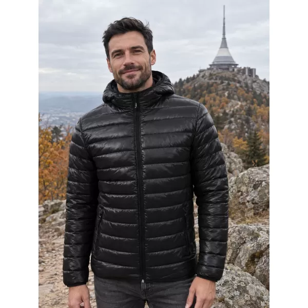  Pánská bunda MALFINI EVEREST 552 ČERNÁ 