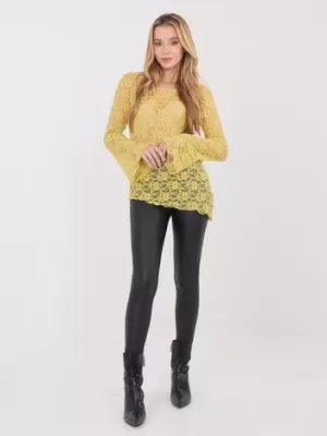 Dámská halenka FACTORY PRICE PM-BZ-SF128.50 LIME