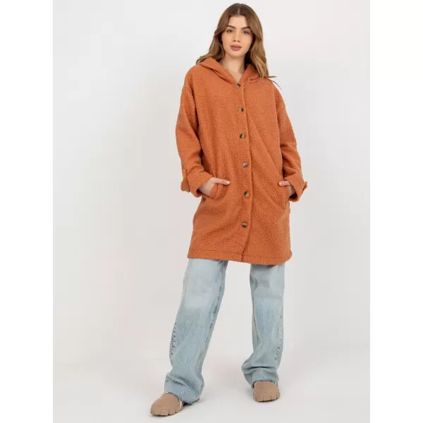  Dámský kabát RELEVANCE RV-PL-8449.98P DARK ORANGE 