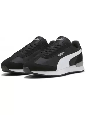 Tenisky PUMA R78 WIND MU 400695-02 PUMA BLACK/PUMA WHITE/GRAY