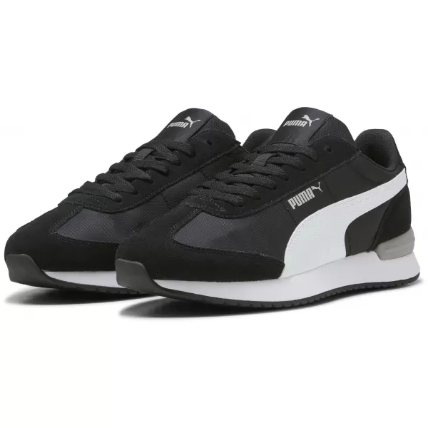  Tenisky PUMA R78 WIND MU 400695-02 PUMA BLACK/PUMA WHITE/GRAY 