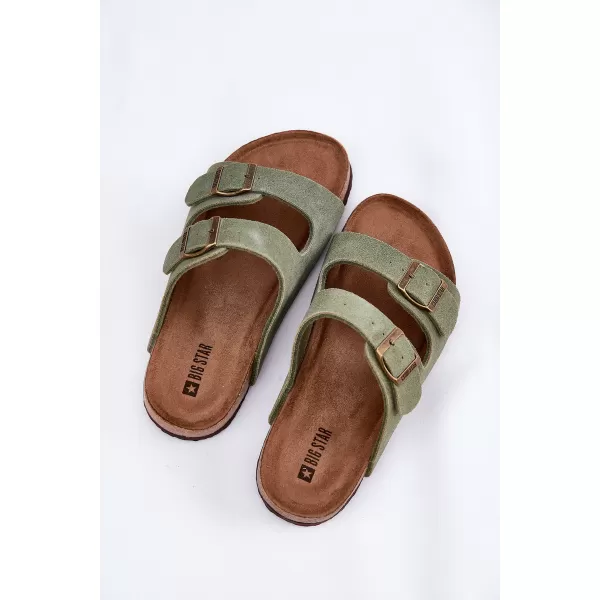  Dámské pantofle BIG STAR SHOES RR274A393 GREEN 
