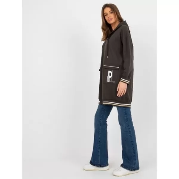  Dámská mikina RELEVANCE RV-BL-8149.91P DARK KHAKI 