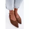 Dámské baleríny BOTO 9755 LIGHT BROWN