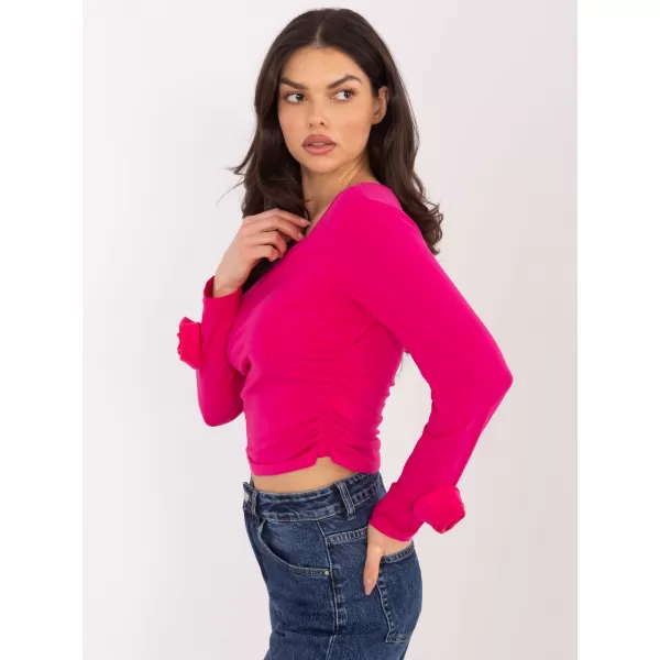  Dámská halenka ITALY MODA IT-BZ-22079.55 FUCHSIA 