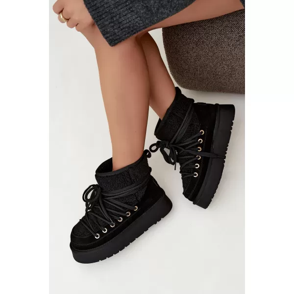  Dámské sněhule D&A GR62-6021 BLACK 