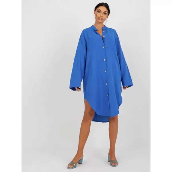  Dámské šaty OCH BELLA TW-SK-BE-199D.85P BLUE 