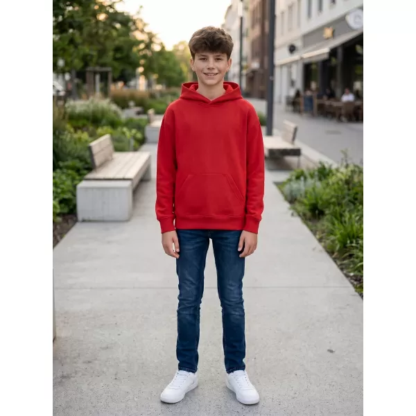  Dětská mikina MALFINI CHILL 423 ČERVENÁ 