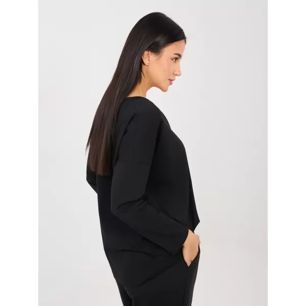  Dámské triko RUE PARIS RV-BZ-A1092.47 BLACK 