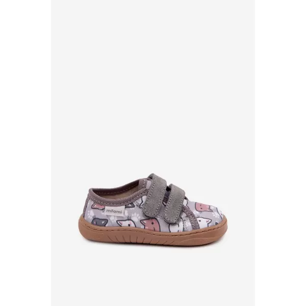  Dětské bačkory MILAMI BF3/BR-34 GREY 