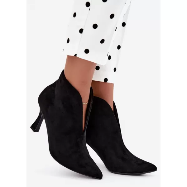  Dámské kotníkové boty BOTO 6470 BLACK 