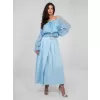 Dámská sukně FACTORY PRICE IT-SD-81036.82 LIGHT BLUE