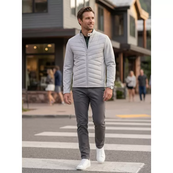  Pánská hybridní bunda MALFINI PREMIUM CROSS 555 SILVER GRAY 
