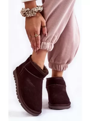 Dámské boty BOTO W5821 BROWN/COFFEE