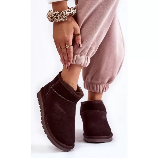  Dámské boty BOTO W5821 BROWN/COFFEE 
