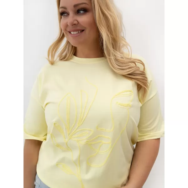  Dámské tričko RELEVANCE RV-TS-A1331.29P BRIGHT YELLOW 