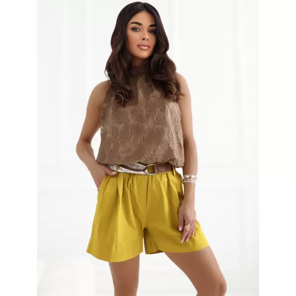  Dámské kraťasy ITALY MODA IT-SN-FL10552SPL.49 OLIVE 