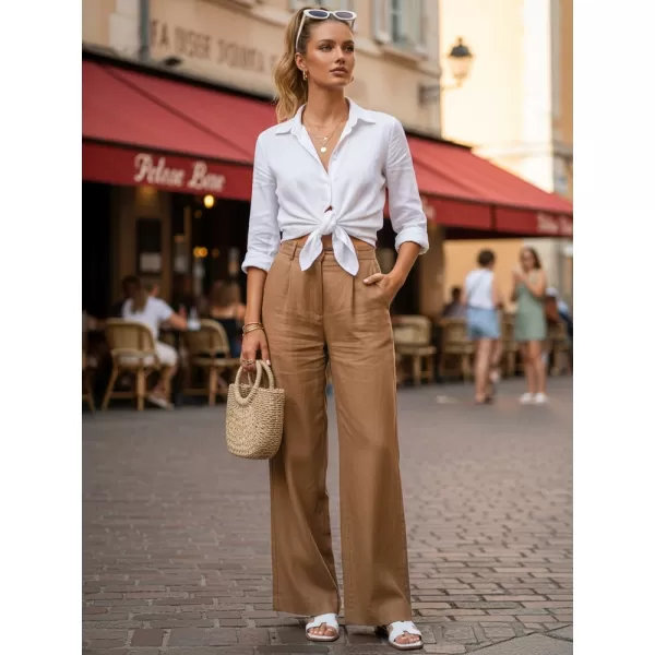  Dámské kalhoty DSTREET KARAMELOVÁ 