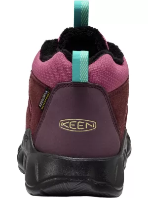 Dětské kotníkové boty KEEN HYPOWSER CHUKKA WP YOUTH HUCKLEBERRY/VIOLET QUARTZ