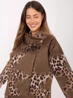 Dámská mikina ITALY MODA IT-BL-21613-4.11 KHAKI