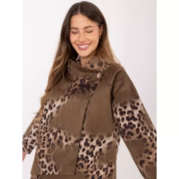  Dámská mikina ITALY MODA IT-BL-21613-4.11 KHAKI 