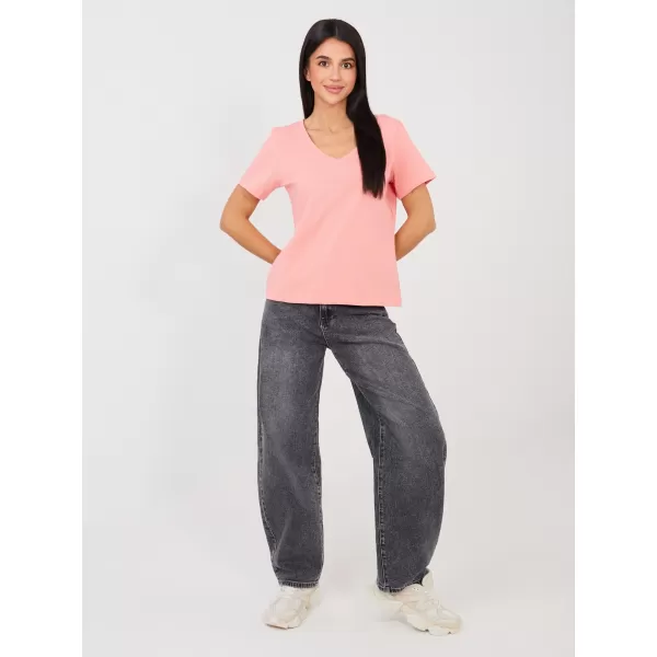  Dámské tričko RUE PARIS RV-TS-A1095.33 PEACH 
