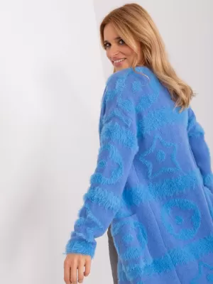 Dámský svetr WOOL FASHION ITALIA AT-SW-234503.00P BLUE