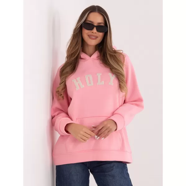  Dámská mikina RUE PARIS RV-BL-A1082.10 BRIGHT PINK 