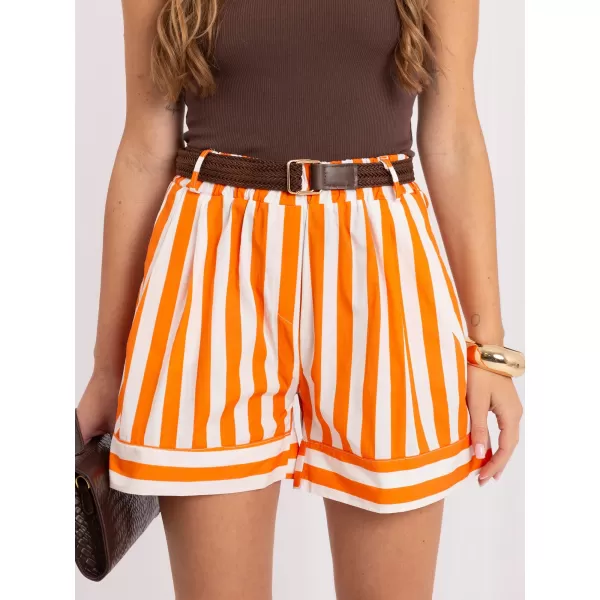  Dámské kraťasy ITALY MODA IT-SN-FL10552YGM.64 ORANGE 