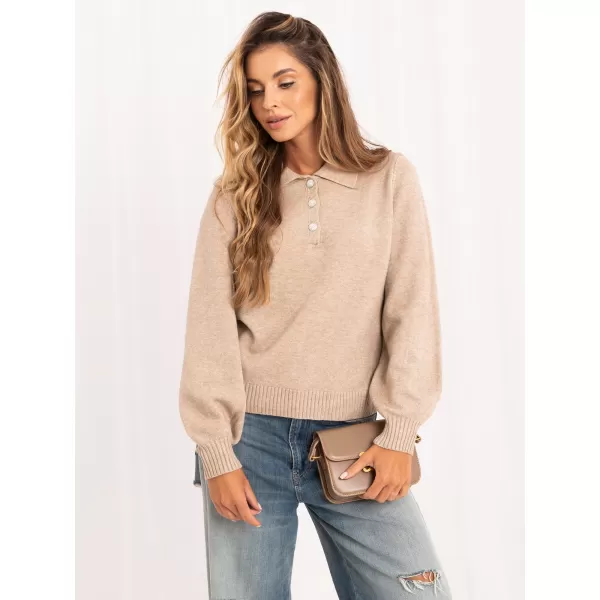 Dámský svetr ITALY MODA IR-SW-AC-19702.14 BEIGE 