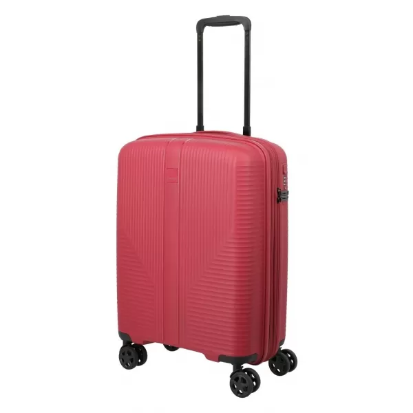 Kufr TRAVELITE AIR STRIPE 4W S EXP RED 