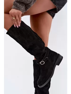 Dámské kozačky VINCEZA 89168 BLACK
