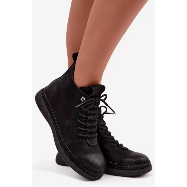  Dámské kotníkové boty ARTIKER 59C1121 BLACK 