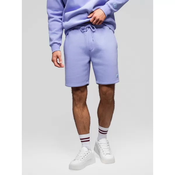  Pánský set kraťas OMBRE Z129 LIGHT BLUE/LIGHT PURPLE 