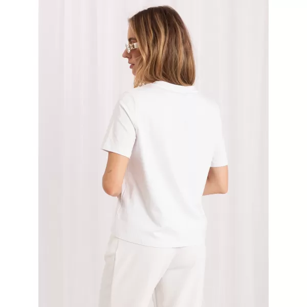  Dámské tričko RUE PARIS RV-TS-A1521.86 WHITE 