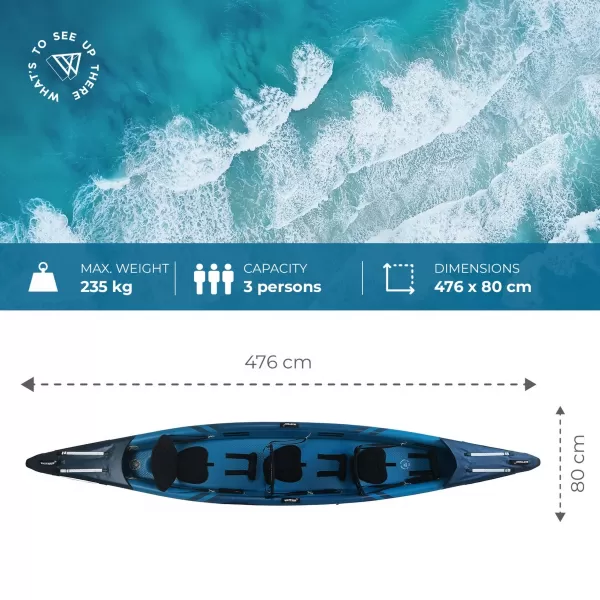  Kajak WATTSUP Torpedo 3 