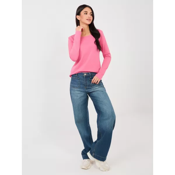  Dámská halenka RUE PARIS RV-BZ-A1093.77 PINK 