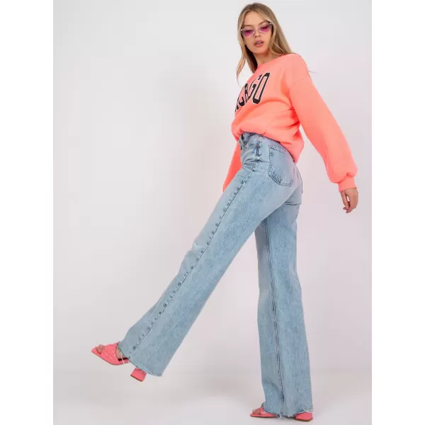  Dámská mikina EX MODA EM-BL-617-C.29X FLUO PINK 