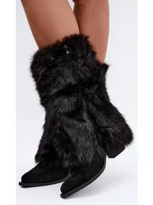 Dámské kozačky BOTO 2508A BLACK