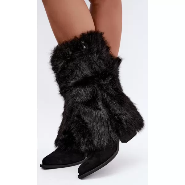  Dámské kozačky BOTO 2508A BLACK 