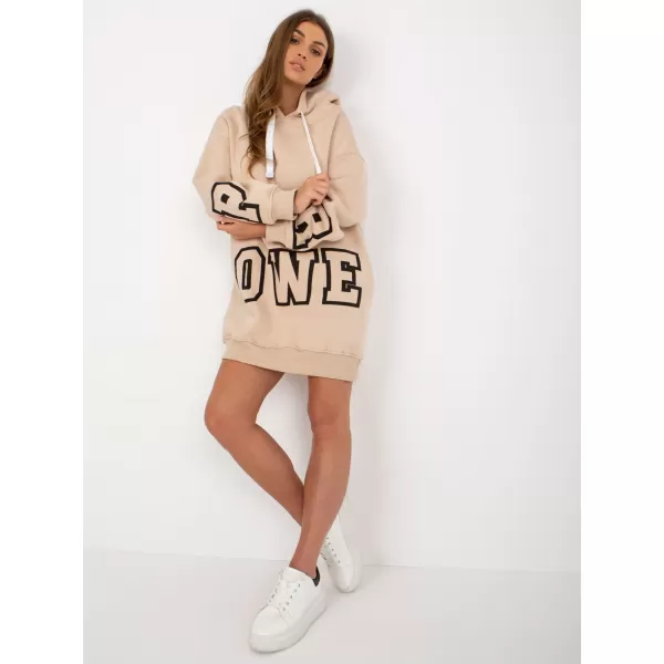  Dámská mikina EX MODA EM-BL-753.29 BEIGE 