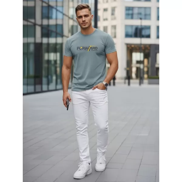  Pásnké triko DSTREET MODRÁ 