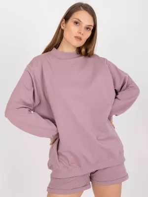 Dámská mikina BASIC FEEL GOOD AP-BL-A-R001 DARK PINK